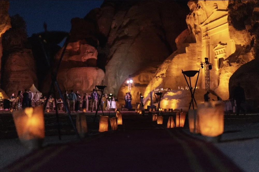 high end desert wedding decorators jordan