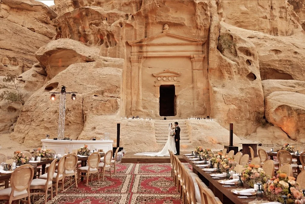 Little Petra Wedding Setup