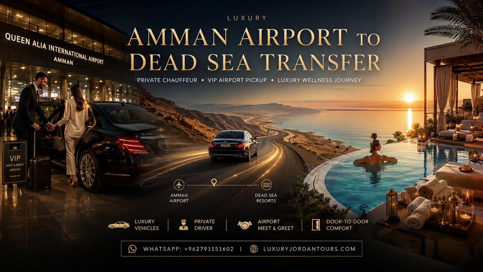 Amman Airport to Dead Sea Transfer