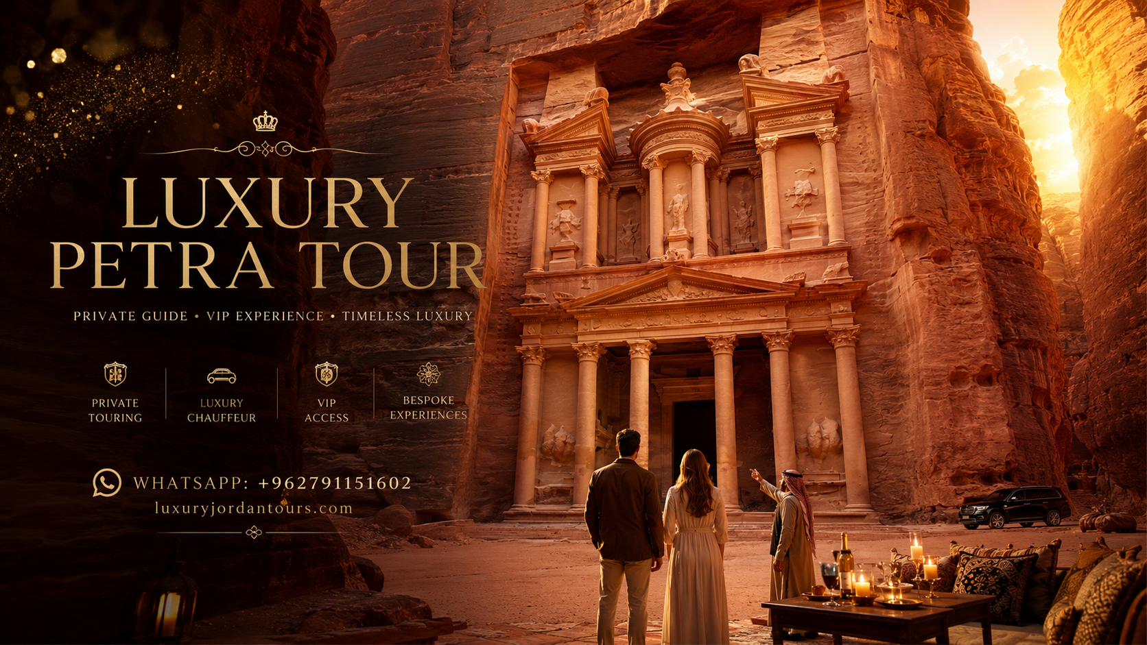 Luxury Petra tour with VIP experience