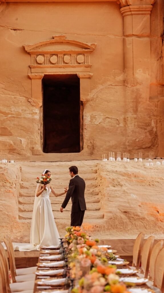 organize private wedding in little petra