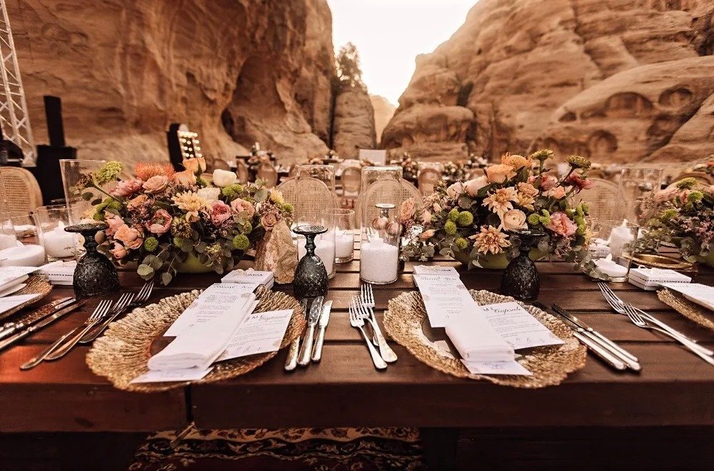 private canyon event space little petra