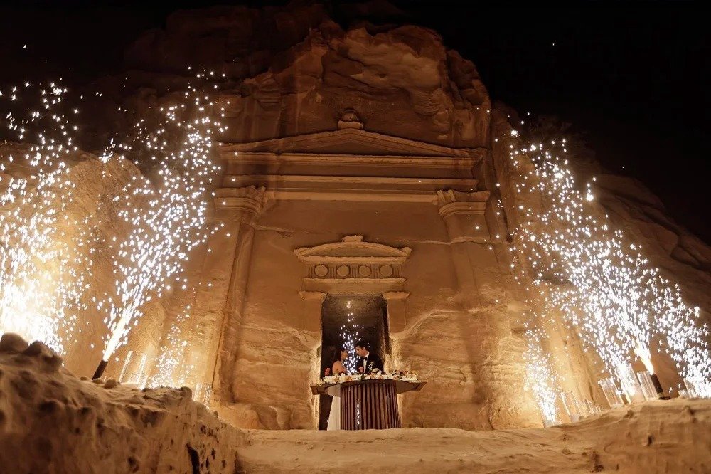 cinematic wedding photography locations petra jordan