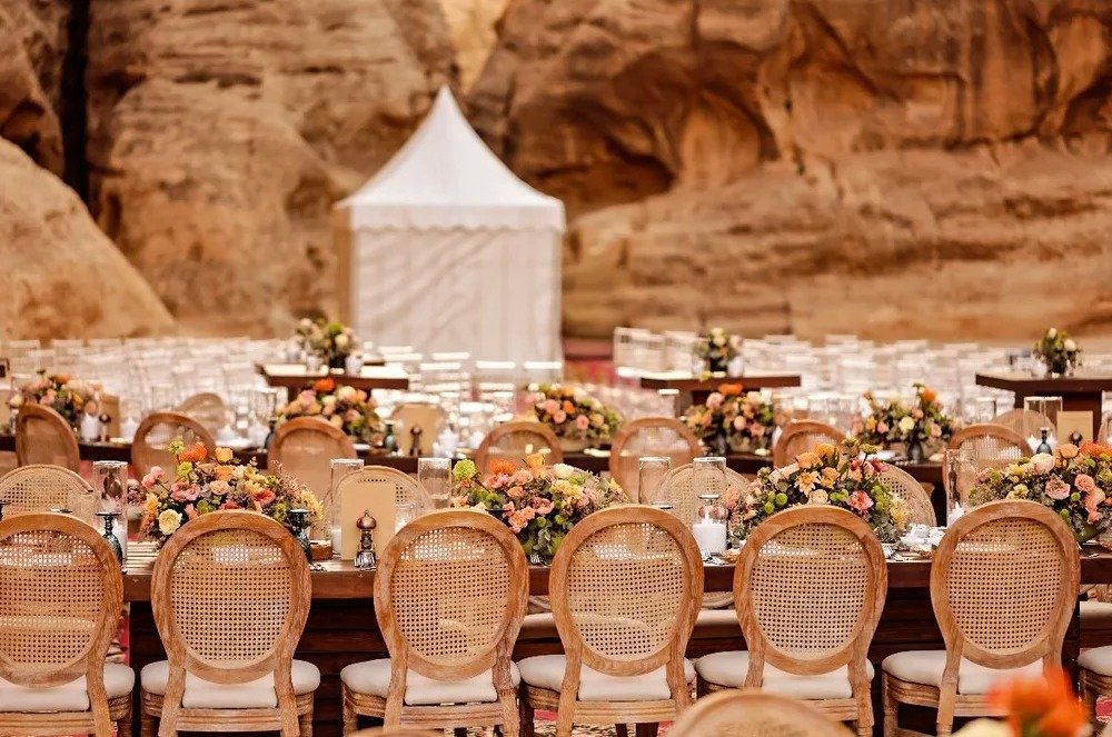 luxury desert camp wedding packages jordan