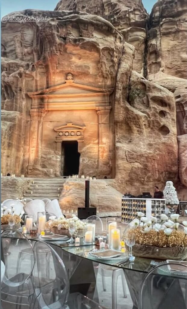 premium bedouin style wedding setup jordan