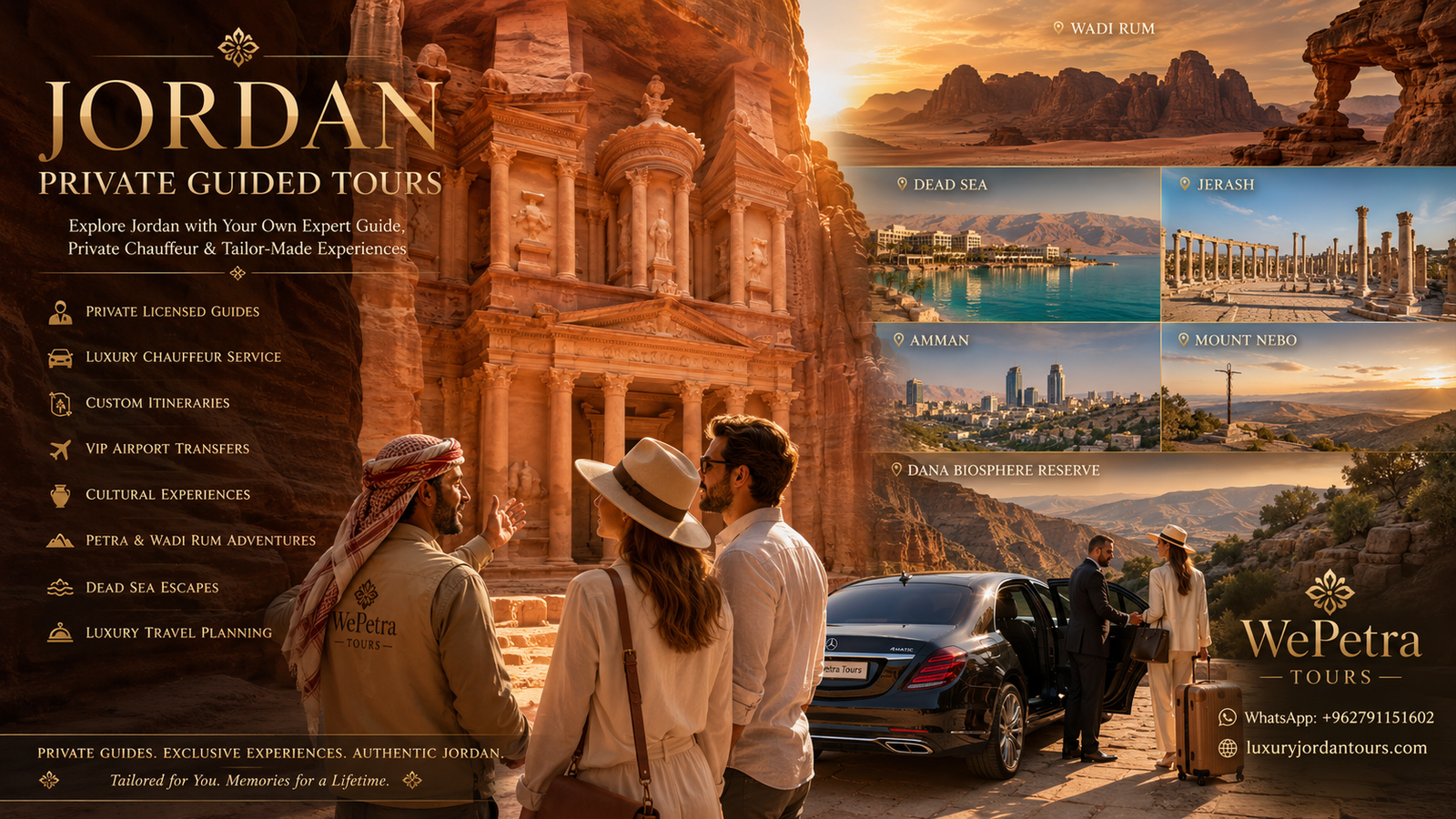 Jordan Private Guided Tours
