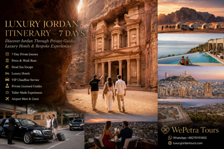 Luxury Jordan Itinerary 7 Days