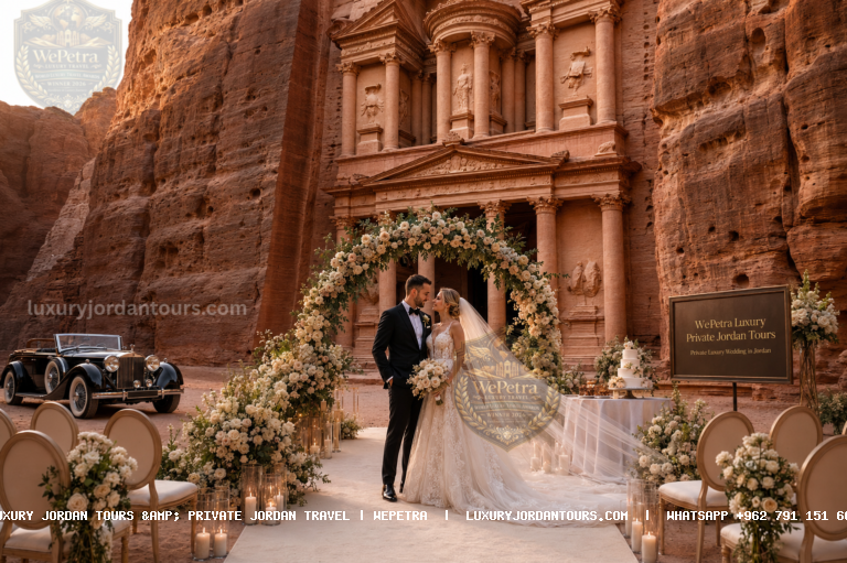 Wedding in Petra | Luxury Destination Weddings in Jordan