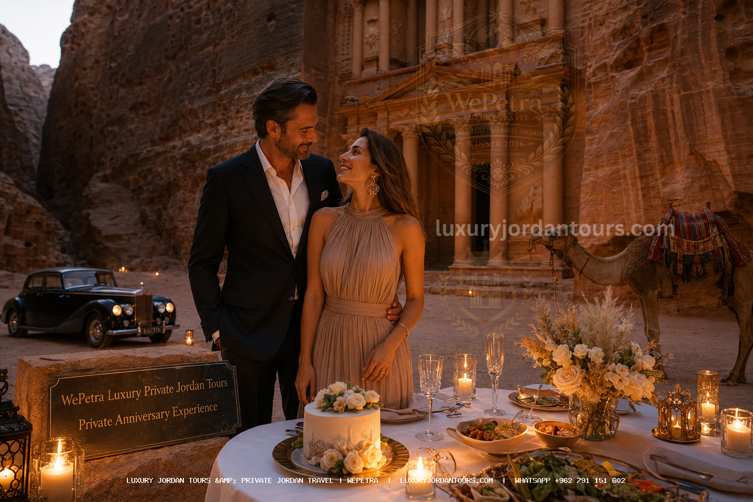 Anniversary in Petra | Private Luxury Anniversary in Jordan